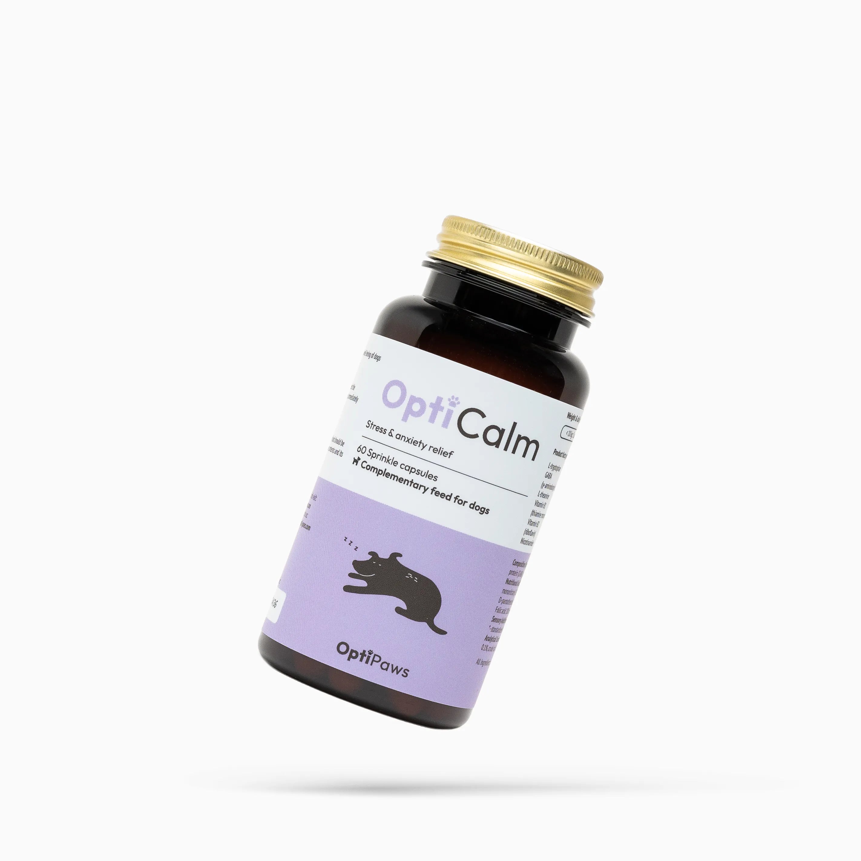 Obical Suplemen OptiCalm | Calming supplement for dogs – OptiPaws